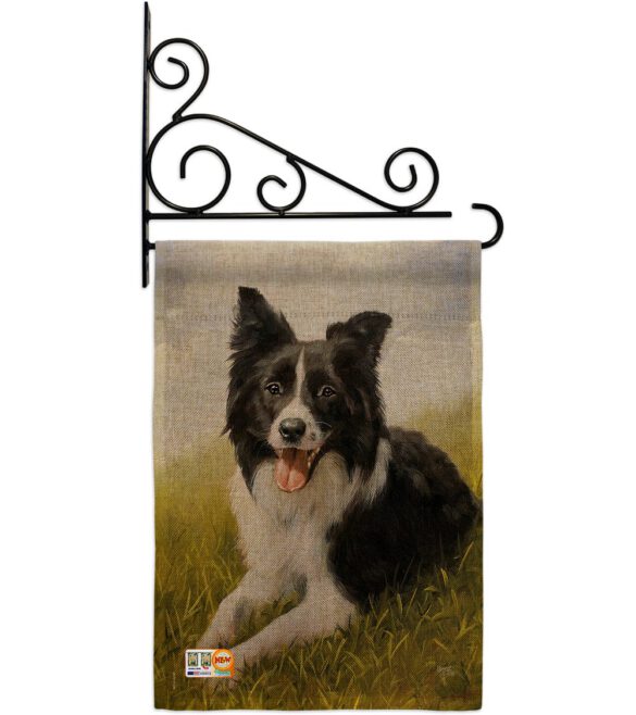 Border Collie - Pets Nature Vertical Impressions Decorative Flags HG110077 Made In USA - Image 12