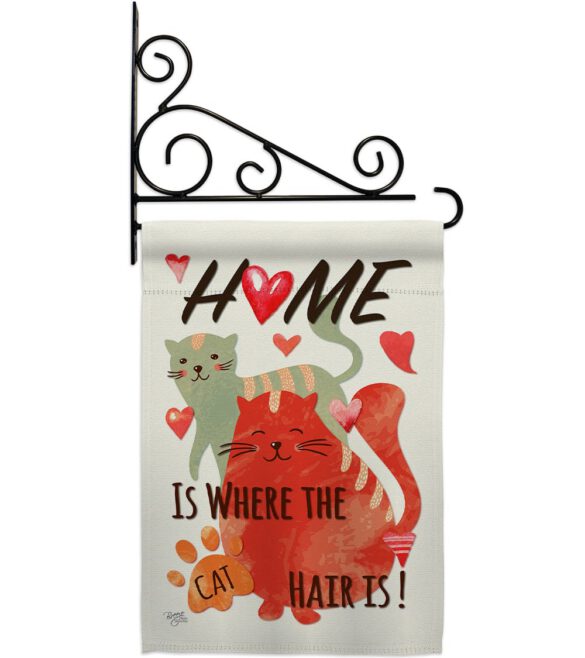 Furry Cat - Pets Nature Vertical Impressions Decorative Flags HG110078 Made In USA - Image 11