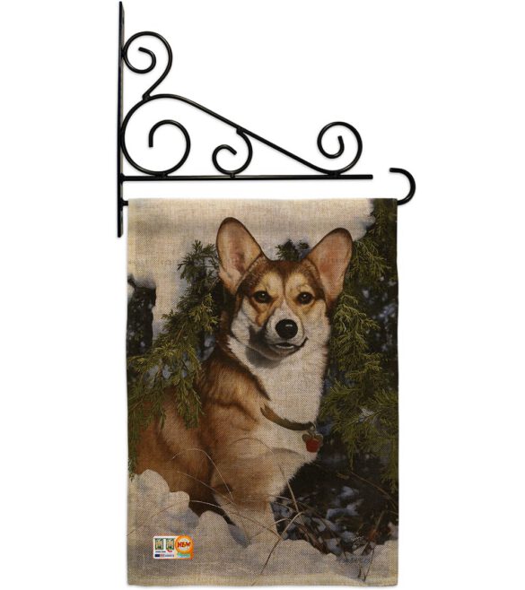 Corgi - Pets Nature Vertical Impressions Decorative Flags HG110088 Made In USA - Image 12