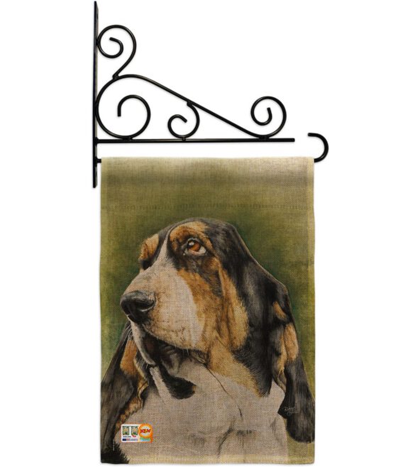 Basset Hound - Pets Nature Vertical Impressions Decorative Flags HG110090 Made In USA - Image 13