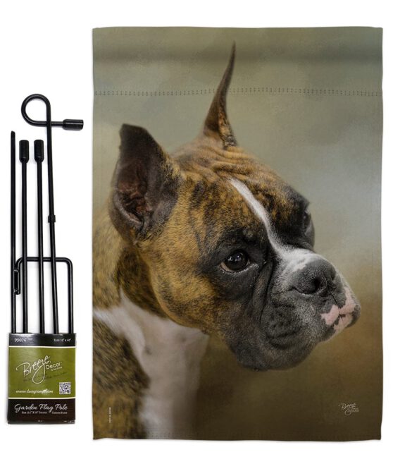 Boxer - Pets Nature Vertical Impressions Decorative Flags HG110091 Made In USA - Image 4