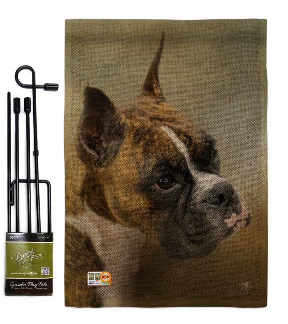 Boxer - Pets Nature Vertical Impressions Decorative Flags HG110091 Made In USA - Image 9