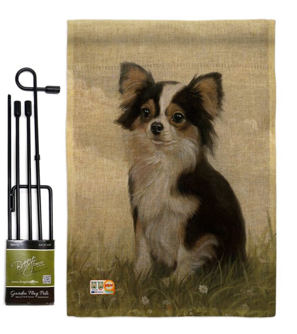 Chihuahua - Pets Nature Vertical Impressions Decorative Flags HG110094 Made In USA - Image 9