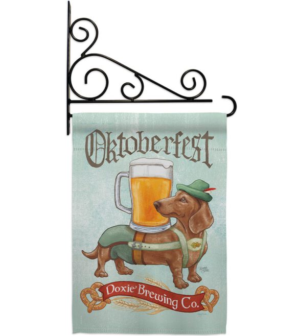 Doxie Brewing Co. - Pets Nature Vertical Impressions Decorative Flags HG110099 Made In USA - Image 11