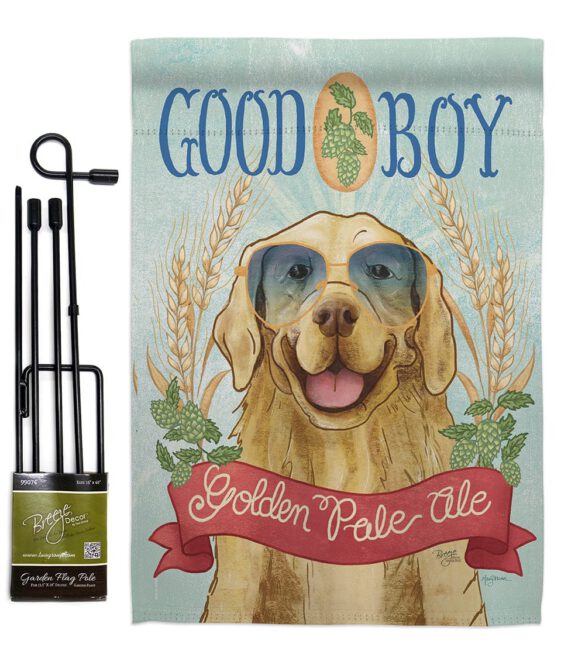 Golden Pale Ale - Pets Nature Vertical Impressions Decorative Flags HG110100 Made In USA - Image 4