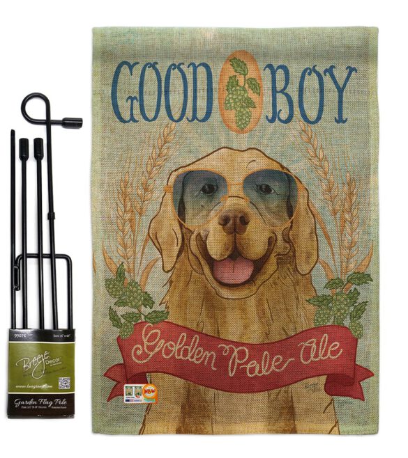 Golden Pale Ale - Pets Nature Vertical Impressions Decorative Flags HG110100 Made In USA - Image 9