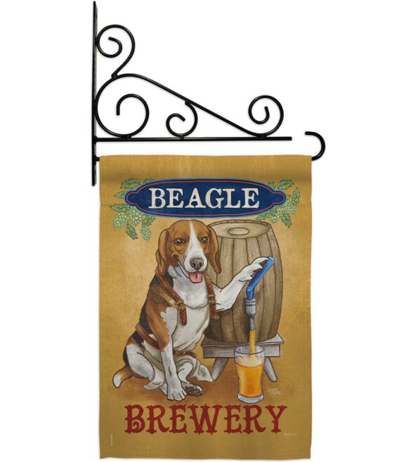 Beagle Brewery - Pets Nature Vertical Impressions Decorative Flags HG110101 Made In USA - Image 11
