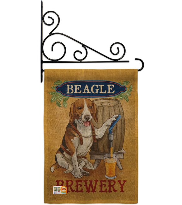 Beagle Brewery - Pets Nature Vertical Impressions Decorative Flags HG110101 Made In USA - Image 12