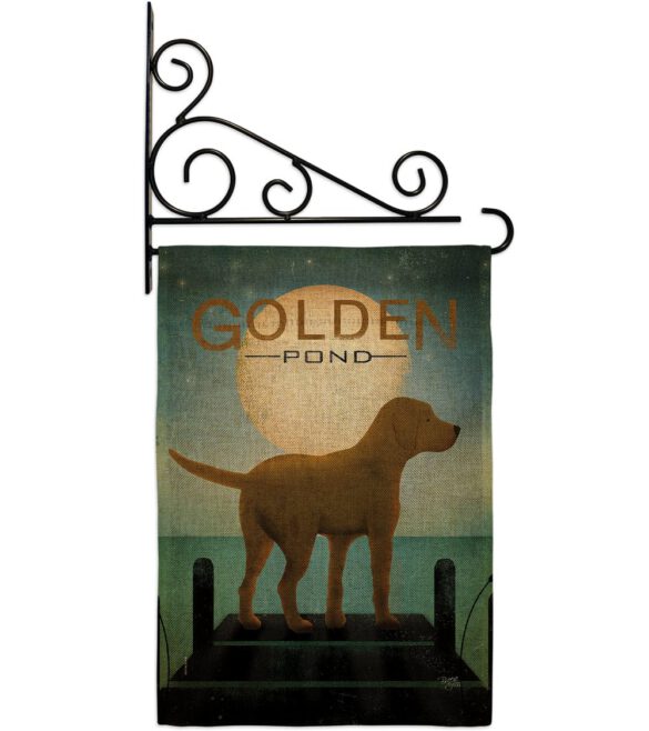 Golden Pond - Pets Nature Vertical Impressions Decorative Flags HG110135 Made In USA - Image 14