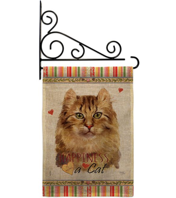 Amerian Curl Happiness - Pets Nature Vertical Impressions Decorative Flags HG110144 Made In USA - Image 15
