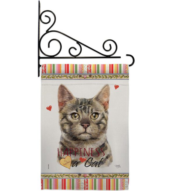 Bengal Happiness - Pets Nature Vertical Impressions Decorative Flags HG110152 Made In USA - Image 8