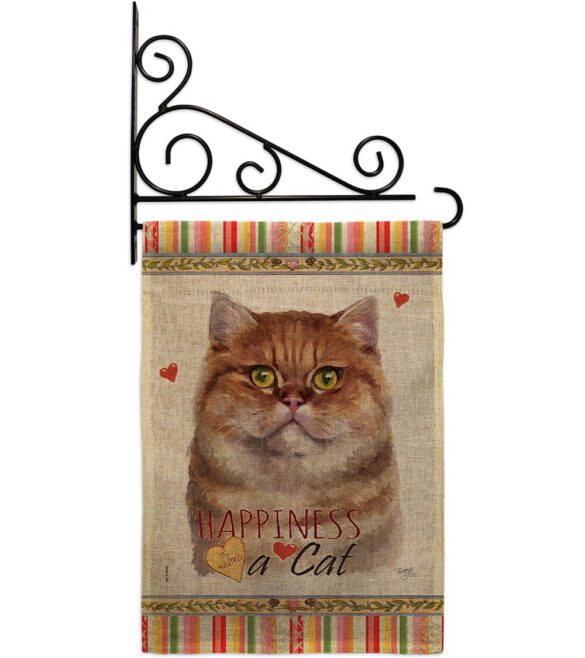 British Short Hair Happiness - Pets Nature Vertical Impressions Decorative Flags HG110161 Made In USA - Image 14