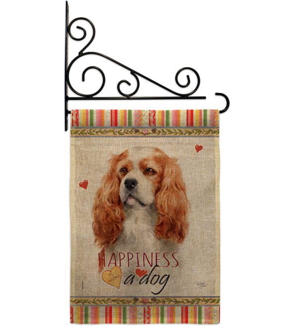 Cavalier King Spaniel Happiness - Pets Nature Vertical Impressions Decorative Flags HG110164 Made In USA - Image 14