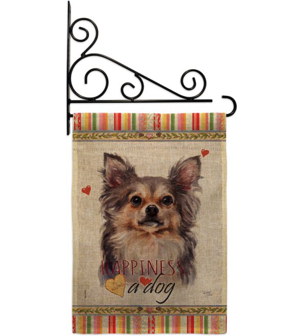 Chihuahua Happiness - Pets Nature Vertical Impressions Decorative Flags HG110168 Made In USA - Image 14