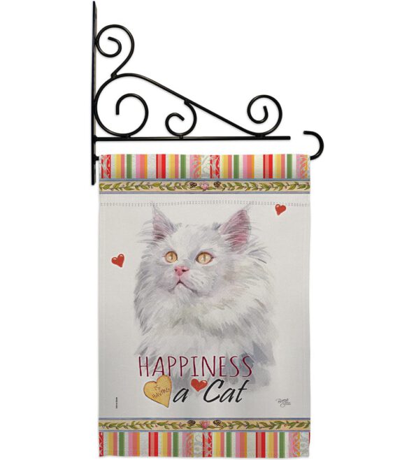 German Long Hair Happiness - Pets Nature Vertical Impressions Decorative Flags HG110173 Made In USA - Image 8