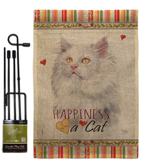 German Long Hair Happiness - Pets Nature Vertical Impressions Decorative Flags HG110173 Made In USA - Image 12