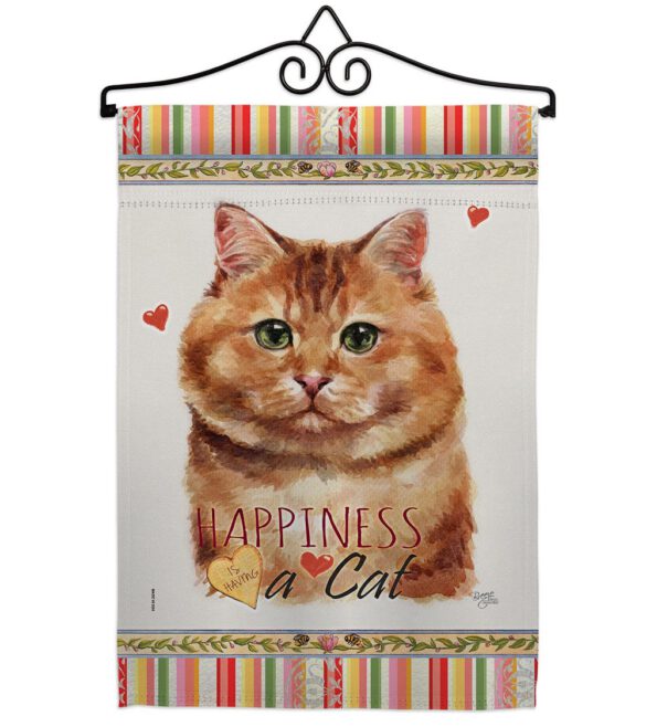 Brown Dilute Calico Happiness - Pets Nature Vertical Impressions Decorative Flags HG110175 Made In USA - Image 7