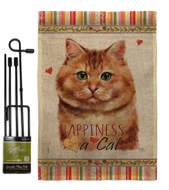 Brown Dilute Calico Happiness - Pets Nature Vertical Impressions Decorative Flags HG110175 Made In USA - Image 12
