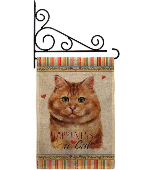 Brown Dilute Calico Happiness - Pets Nature Vertical Impressions Decorative Flags HG110175 Made In USA - Image 14
