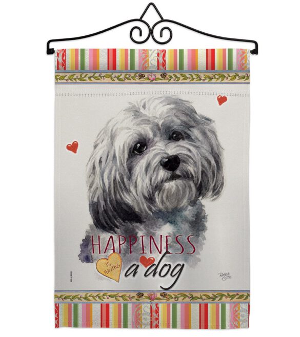 Havanese Happiness - Pets Nature Vertical Impressions Decorative Flags HG110185 Made In USA - Image 7