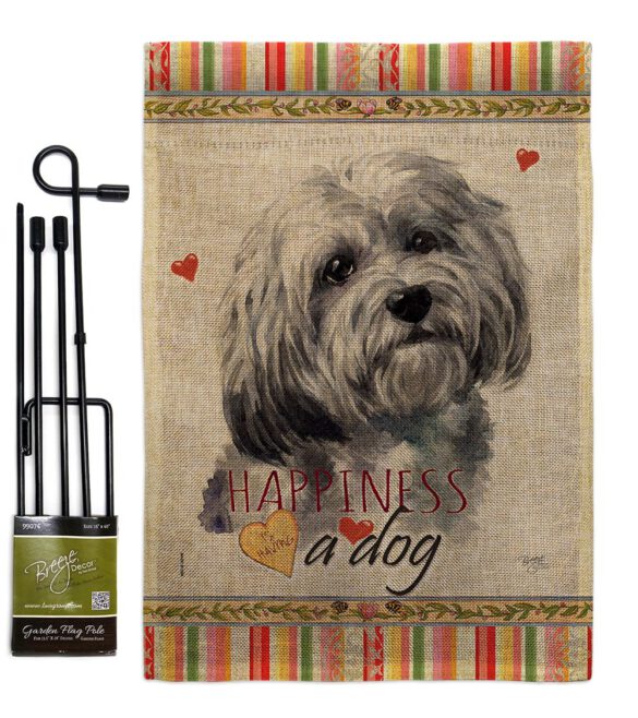 Havanese Happiness - Pets Nature Vertical Impressions Decorative Flags HG110185 Made In USA - Image 12