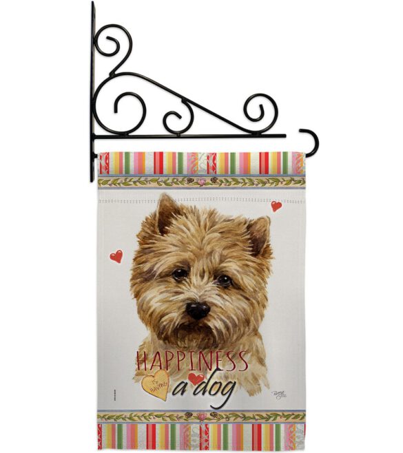 Cairn Terrier Happiness - Pets Nature Vertical Impressions Decorative Flags HG110189 Made In USA - Image 8