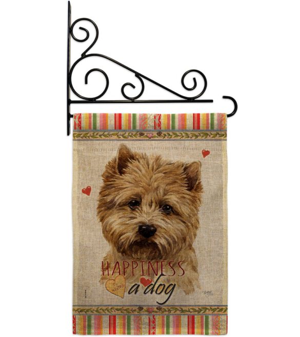 Cairn Terrier Happiness - Pets Nature Vertical Impressions Decorative Flags HG110189 Made In USA - Image 14