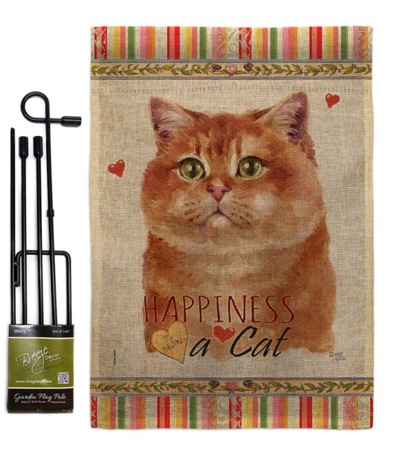 Gold Scottish Happiness - Pets Nature Vertical Impressions Decorative Flags HG110191 Made In USA - Image 12