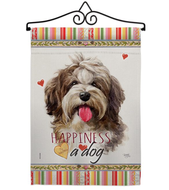 Havanese Cuban Happiness - Pets Nature Vertical Impressions Decorative Flags HG110239 Made In USA - Image 7