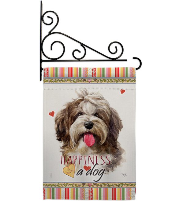 Havanese Cuban Happiness - Pets Nature Vertical Impressions Decorative Flags HG110239 Made In USA - Image 8