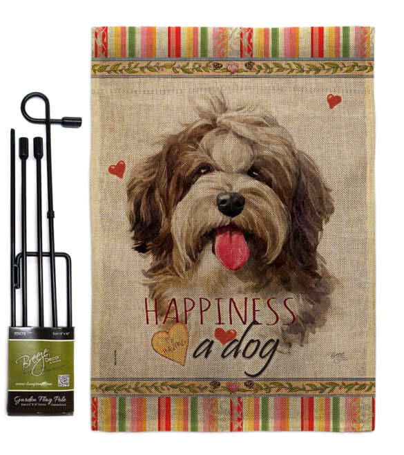 Havanese Cuban Happiness - Pets Nature Vertical Impressions Decorative Flags HG110239 Made In USA - Image 12