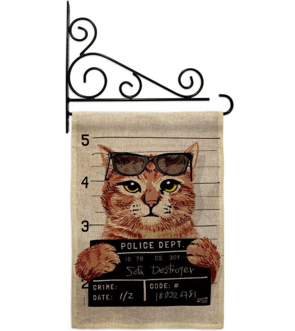Bad Kitty - Pets Nature Vertical Impressions Decorative Flags HG137530 Made In USA - Image 19