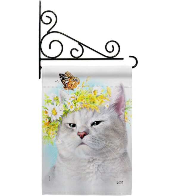 Garden Kitty - Pets Nature Vertical Impressions Decorative Flags HG137546 Made In USA - Image 8