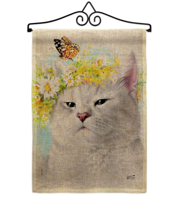 Garden Kitty - Pets Nature Vertical Impressions Decorative Flags HG137546 Made In USA - Image 17