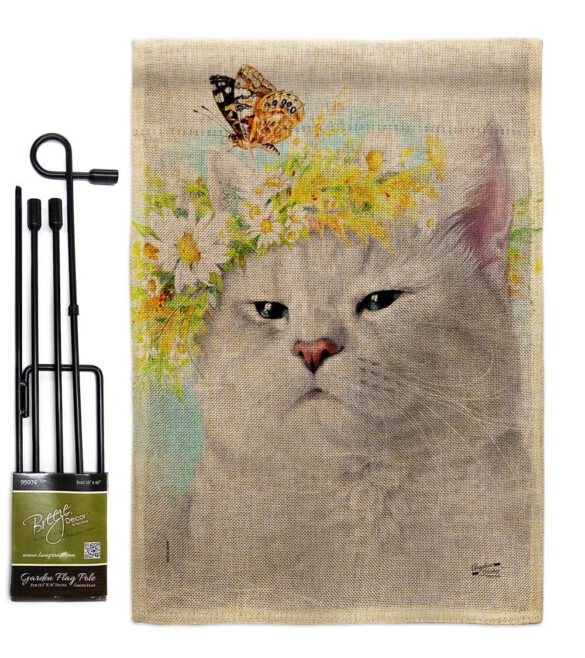 Garden Kitty - Pets Nature Vertical Impressions Decorative Flags HG137546 Made In USA - Image 14