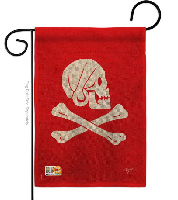 Henry Every - Pirate Coastal Vertical Impressions Decorative Flags HG107036 Made In USA - Image 8
