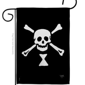 Emanuel Wynne - Pirate Coastal Vertical Impressions Decorative Flags HG107039 Made In USA