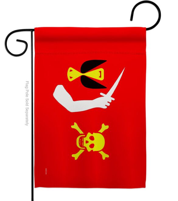 Christopher Moody - Pirate Coastal Impressions Decorative Flags HG141199 Made In USA