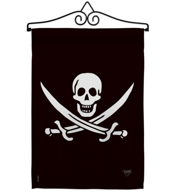 Calico Jack Rackham - Pirate Coastal Vertical Impressions Decorative Flags HG107031 Made In USA - Image 7