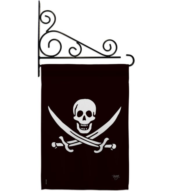 Calico Jack Rackham - Pirate Coastal Vertical Impressions Decorative Flags HG107031 Made In USA - Image 11