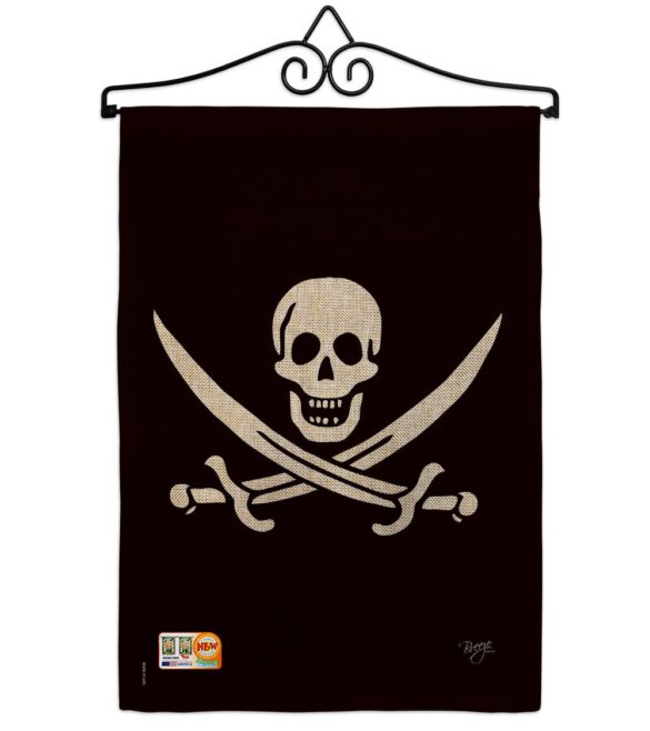 Calico Jack Rackham - Pirate Coastal Vertical Impressions Decorative Flags HG107031 Made In USA - Image 10