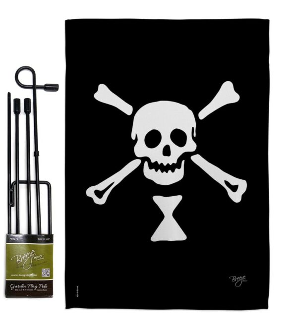 Emanuel Wynne - Pirate Coastal Vertical Impressions Decorative Flags HG107039 Made In USA - Image 4