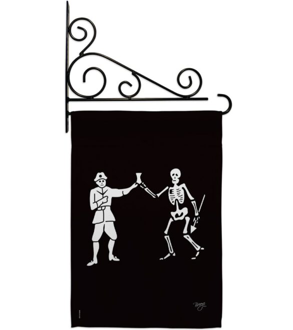 Bartholomew Roberts - Pirate Coastal Vertical Impressions Decorative Flags HG107040 Made In USA - Image 12