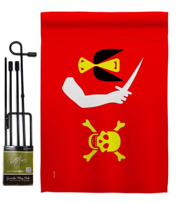 Christopher Moody - Pirate Coastal Impressions Decorative Flags HG141199 Made In USA - Image 2