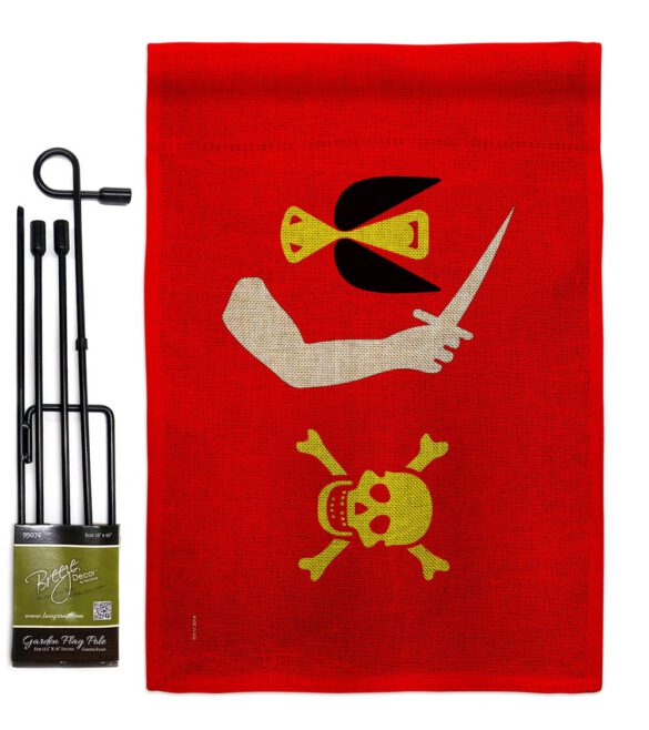 Christopher Moody - Pirate Coastal Impressions Decorative Flags HG141199 Made In USA - Image 14