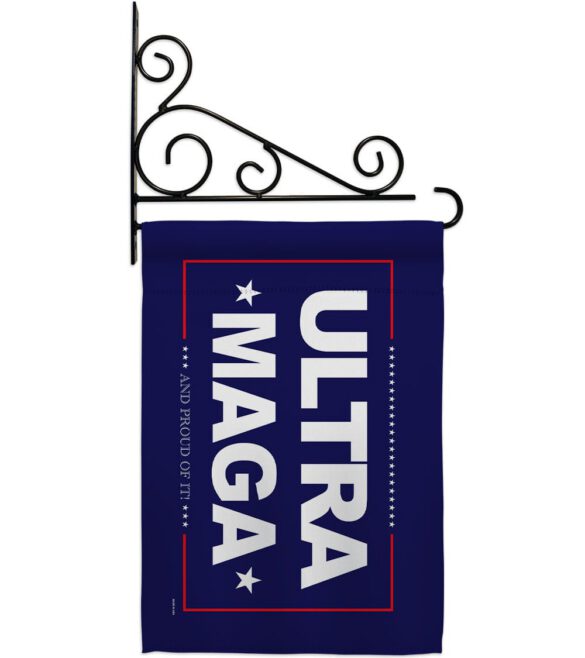 Blue Ultra Maga - Patriotic Americana Horizontal Impressions Decorative Flags HG170274 Made In USA - Image 17