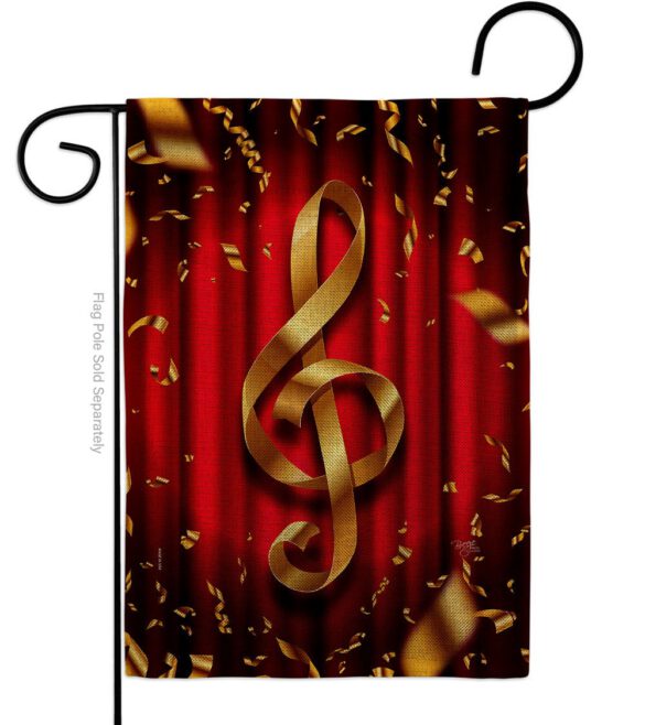 Clef - School & Education Special Occasion Vertical Impressions Decorative Flags HG115244 Made In USA - Image 11
