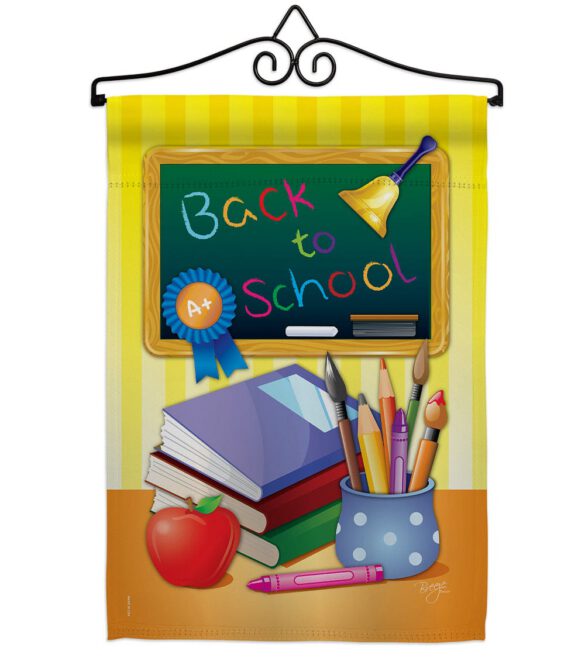 Back to School - School & Education Special Occasion Vertical Impressions Decorative Flags HG115074 Imported - Image 8