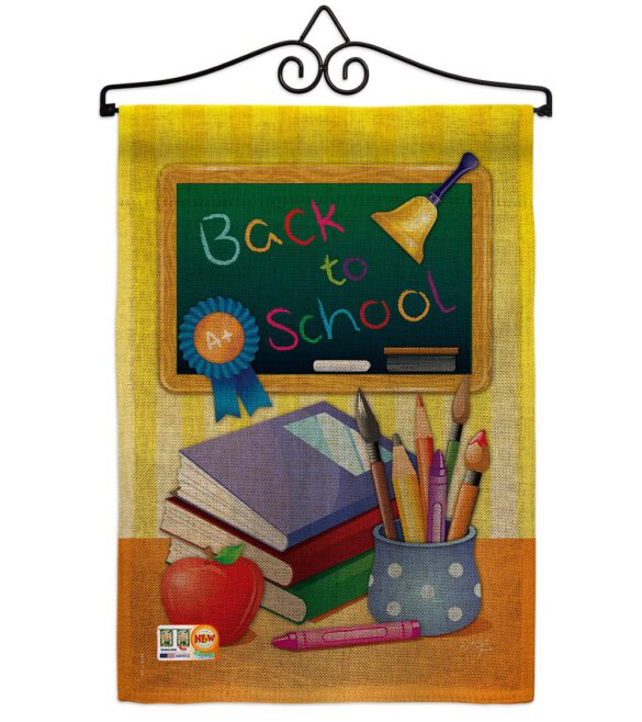 Back to School - School & Education Special Occasion Vertical Impressions Decorative Flags HG115074 Imported - Image 11