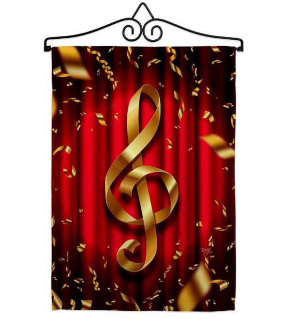 Clef - School & Education Special Occasion Vertical Impressions Decorative Flags HG115244 Made In USA - Image 7